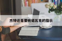 杰特还是要听诺瓦克的指示